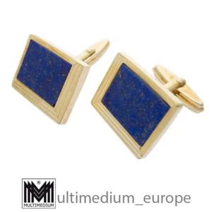 Franz Scheurle 333 Gold Manschettenknöpfe Lapislazuli 8ct cuff links - Bild 1 von 3