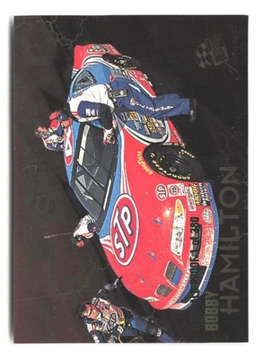 1997 Press Pass Premium #34 Bobby Hamilton Emerald Proofs - Image 1 of 2