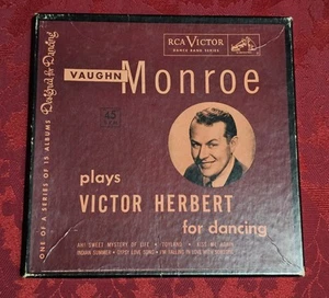 (3) 45 RPM ALBUM SET "VAUGHN MONROE PLAYS VICTOR HERBERT FOR DANCING" 1950 - Picture 1 of 12
