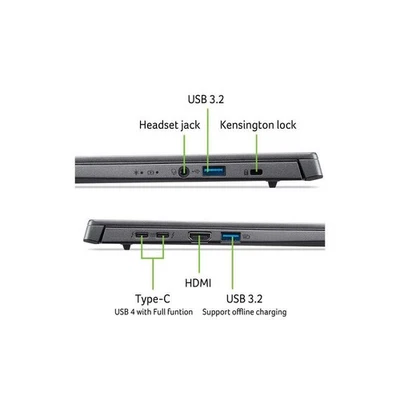 ACER Aspire 14 AI Notebook Copilot+ PC, 14 ", processore Intel® Core Ultra 7 256 - Immagine 1 di 4