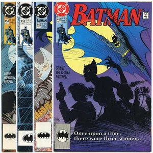 Batman Vol 1 #s 458-461  lot of 4 DC Comics (1991) Catwoman! - Picture 1 of 7