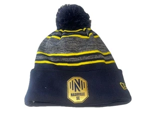 Nashville SC MLS Soccer Football Winter Classic Knit Beanie Pom Winter Hat - Picture 1 of 8