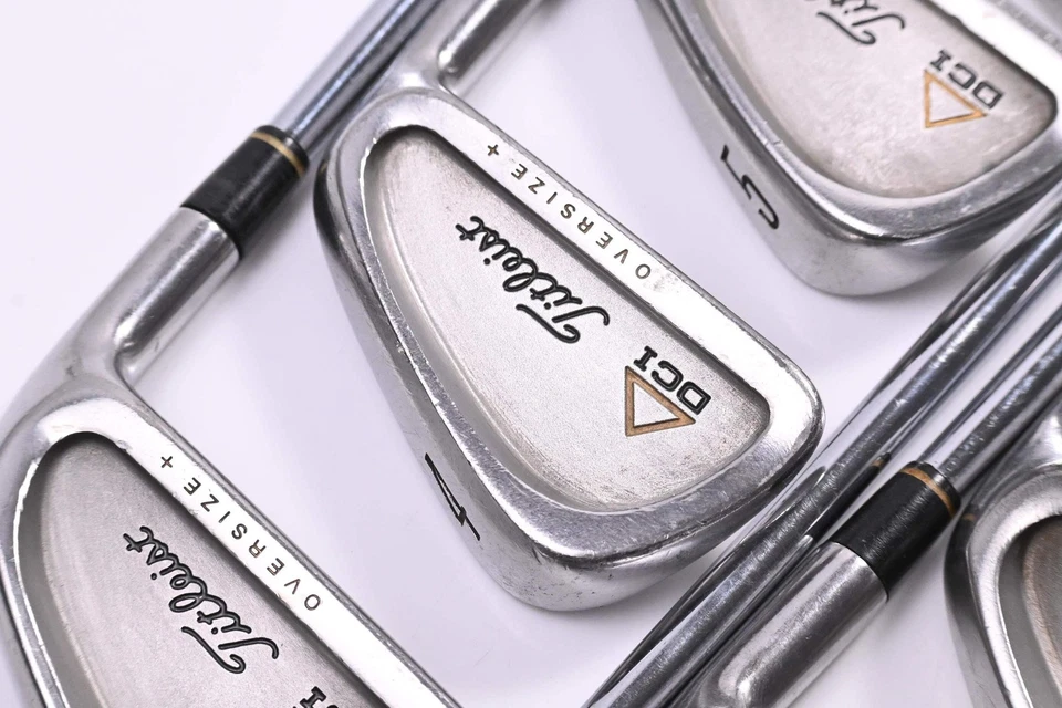 Titleist DCI Oversize+ Irons / 3-PW+SW / Regular Flex Titleist Tri-Spec Shafts - Image 1 of 4