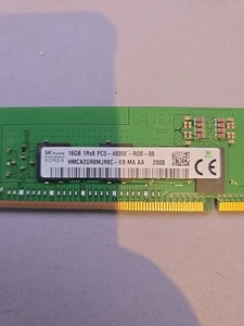 SK HYNIX 16GB DDR5 PC5-4800E (HMCA2GR8MJR8C-EB) 1RX8 SERVER RAM MEMORY - Picture 1 of 5