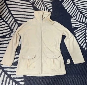 Chaqueta Suéter Jonathan Stone Beige Mujer EE. UU. Talla XL Nueva - Imagen 1 de 13