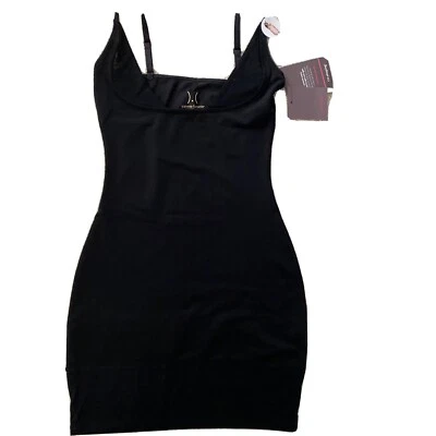 全新带标签 Yummie Tummie 全身塑形懒人黑色 — 第 1/4 张图片