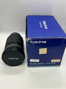 Tokina EMZ283AF 28-300mm f/4-6.3 Lens for Nikon N/AI-AF D Film Cameras - Picture 1 of 4