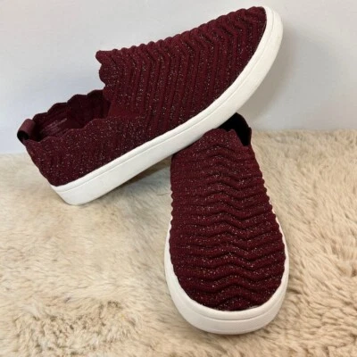 Zapatillas sin cordones SO rojas y blancas Foto 1 de 4