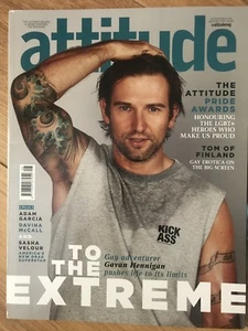 Attitude Magazine 286 August 2017. Gavan Hennigan, Tom Of Finland - Picture 1 of 1