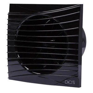 Ventilador extractor de baño estándar de conducto de 100 mm 125 mm negro - Imagen 1 de 9