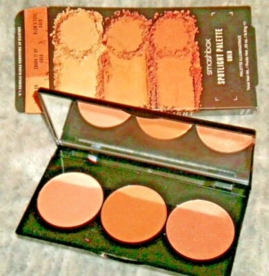 Smashbox Spotlight Palette GOLD 3 Highlighting Shades F/S NIB - Image 1 of 3