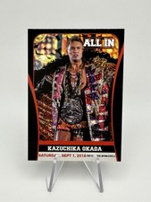 2018 ROH AEW All In (Kazuchika Okada) WRESTLING CARD #13 WWE New Japan