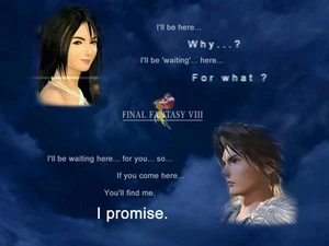 Final Fantasy 8 - Squall and Rinoa - hierro en transferencia 5x8 - Imagen 1 de 1