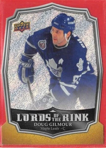 2014-15 Upper Deck Overtime Lords of the Rink #LR21 Doug Gilmour - Picture 1 of 2