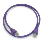 3ft Cat5E Ethernet RJ45 Patch Cable  Stranded  Snagless Booted  PURPLE