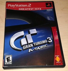 Grand Turismo 3 A-Spec (Sony PlayStation 2 PS2) Greatest Hit Completo Carreras Cib - Imagen 1 de 2