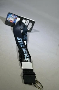 Star Wars DARTH VADER Lanyard OFFICIAL Disney w/ detachable key chain - Picture 1 of 10