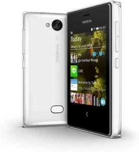 Nokia Asha 503 3 inch Sim Free Unlocked Smartphone - White - Picture 1 of 2