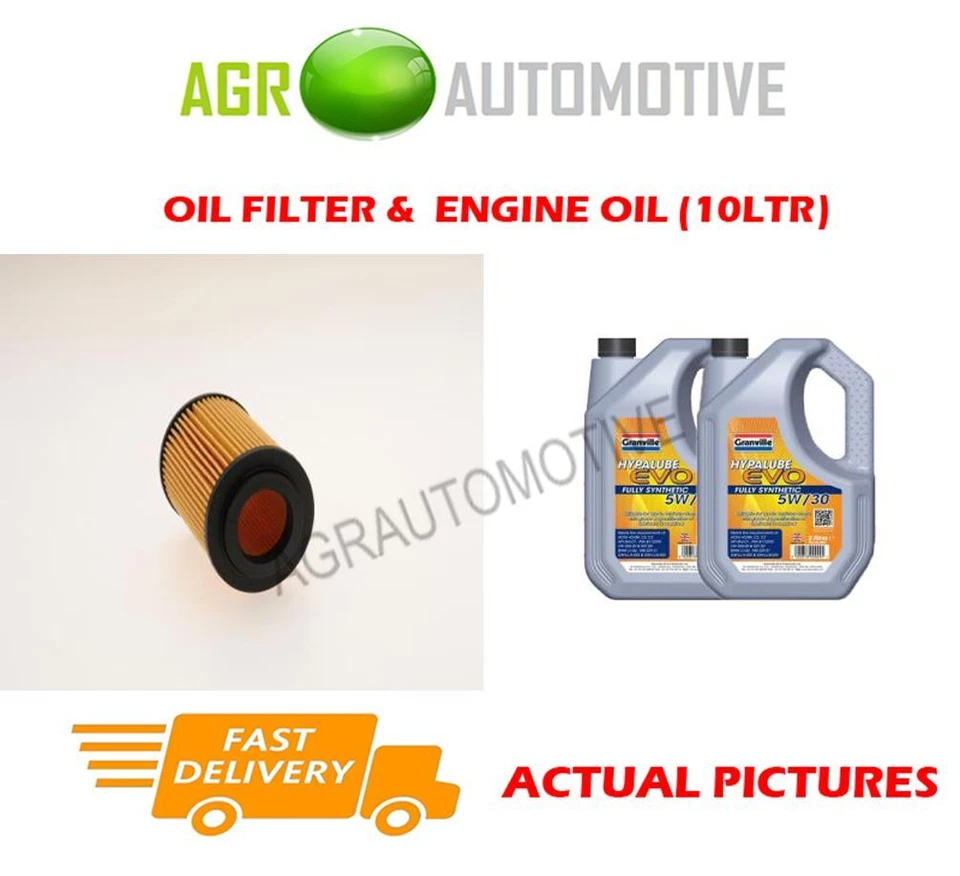 PARA HONDA CR-V 2.2 150 2009-13 OEM SPEC FILTRO DE ACEITE DIÉSEL + ACEITE DE MOTOR VL 5W30 Foto 1 de 1
