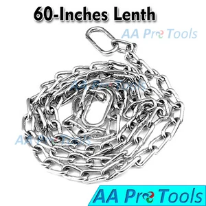 OB Chains 60" Ideal Instruments Plated Calf Puller Chains Calving Supplies - Picture 1 of 3