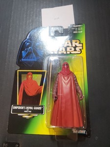 Kenner Star Wars Power Of The Force Green Card Hologram EmperorS Royal Guard...