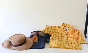 Disney Store Deluxe Toy Story Woody Halloween Costume Size 3-6 Months Incomplete - Picture 1 of 2