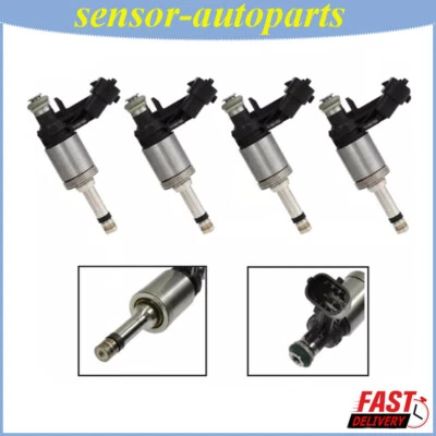 4X Inyectores de combustible FJ1140 para Land Rover LR2 2,0 L L4 turboalimentado 2013 2014 2015 Foto 1 de 4