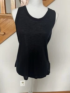 Balance Collection Black Open Back Tank Medium NWT - Picture 1 of 4