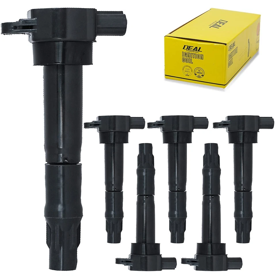 OFERTA Juego de 6 Bobinas de Encendido Nuevas en Paquete de Enchufes Compatible con 04-12 Galant 2... Foto 1 de 4