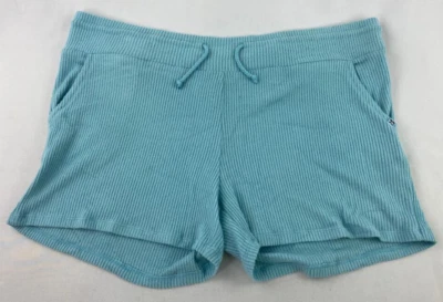  JOE'S Mujer Pantalones Cortos Sudaderas JO181192 AQS Azul Bolsillos Talla L $32 Foto 1 de 4