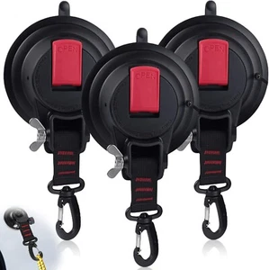 GOMETY 3 Stück Saugnapf Haken Camping Set, Saughaken Extra Stark - Bild 1 von 7