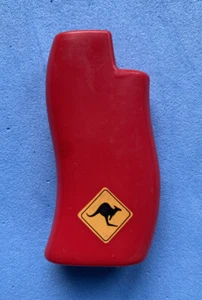 Winfield Resin Lighter / Collector Steel Lighter Case-Holder / Red - Picture 1 of 4