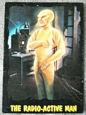 Tarjeta 1964 Bubbles Inc. (Topps) Outside Limits #2**The Radio-Active Man** fr/g Foto 1 de 2