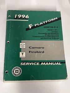 Chevrolet F Platform Camaro Firebird GMP-96-F-2 1996 fabricante de equipos originales manual de reparación/servicio 2 - Imagen 1 de 4
