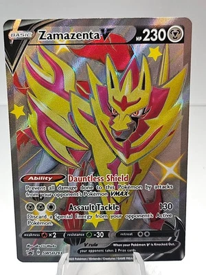 Zamazenta V (Shiny) SWSH293 SWSH: Sword & Shield Promo Cards Holo - Image 1 of 2
