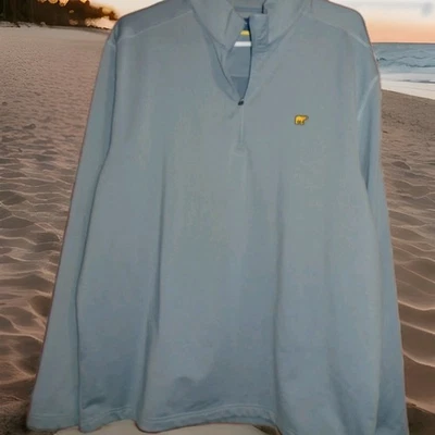 CAMISA DE MANGA LARGA JACK NICKLAUS PARA HOMBRE ESTILO CREMALLERA 1/4 ADULTO GRANDE Foto 1 de 2