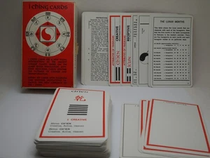 Vintage I CHING CARDS DECK 1971 A.G. Muller Switzerland No Coins - 80 Cards - Picture 1 of 6