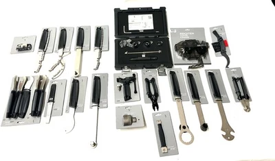 Lot of over 33 Bicycle Tools New Chain Cleaner Multi Bottom Bracket Cone New - Image 1 of 4