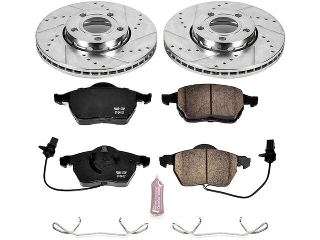 Front Brake Pad and Rotor Kit For 2005 Audi A4 Cabriolet 1.8L 4 Cyl XF423MX Foto 1 de 1