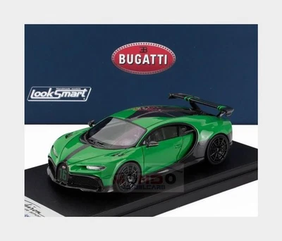 1:43 LOOKSMART Bugatti Chiron Pur Sport #16 2020 Viper Green Black LS520B Model - Image 1 of 2