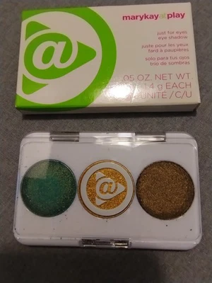 Mary Kay At Play Just For Eyes - Eye Shadow Bronze Teal Gold - Image 1 of 2