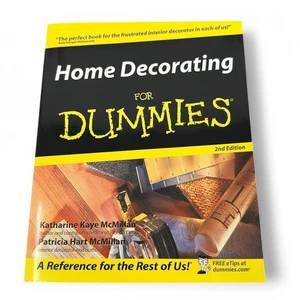 Home Decorating for Dummies 2nd Edition Reference Book K and P McMillan  - Picture 1 of 5
