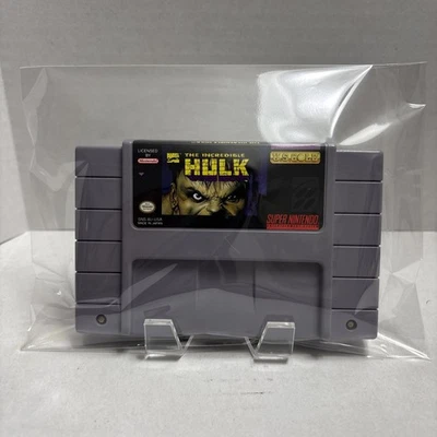 The Incredible Hulk SNES Mint Condition - Image 1 of 4