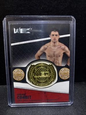 Carlos Condit 2011 Topps Championship WEC Belt Relic - Image 1 of 2