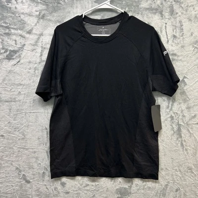 Camisa Fabletics Para Hombre Grande Negra Entrenamiento Día Camiseta Rendimiento Atletismo Gimnasio Foto 1 de 4