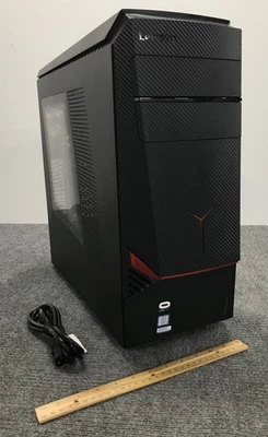 Lenovo IdeaCentre Y900 Desktop i7-6700K 16GB RAM 128GBNVM 1TBSSD As Is w/Cord - Image 1 of 4
