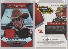 2016 Certified Sprint Cup Swatches Mirror Red /75 Austin Dillon #SCS-AD