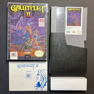 Gauntlet II 2 Nintendo NES Complete CIB Box Manual Tested - Picture 1 of 16