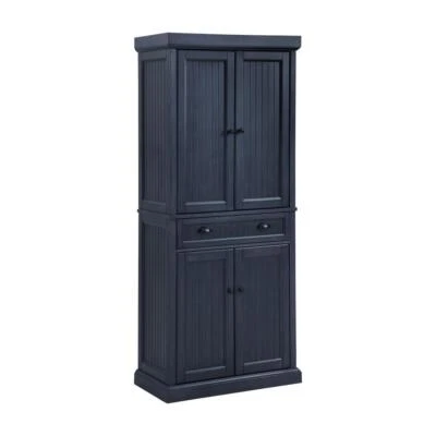 Despensa junto al mar envejecida azul marino Foto 1 de 4