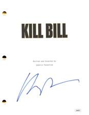 Uma Thurman Signed Autograph Quentin Tarantino Kill Bill Movie Script w/ JSA COA